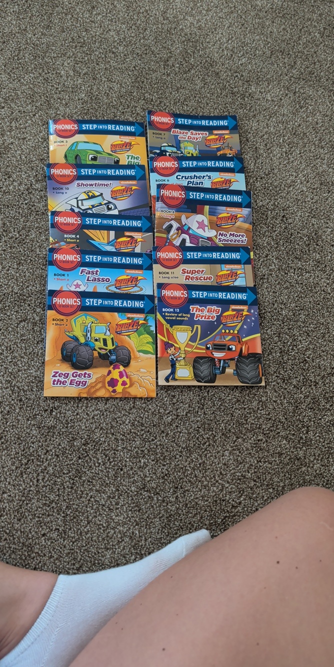Phonics Beginner Books - Blue and Yellow Covers